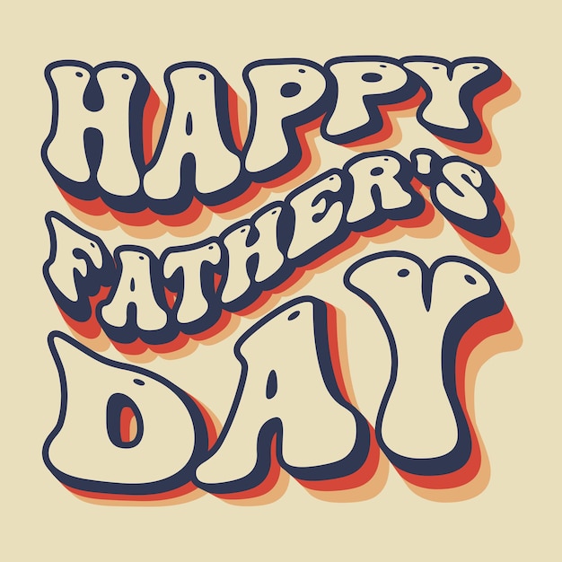 Father's day vector design