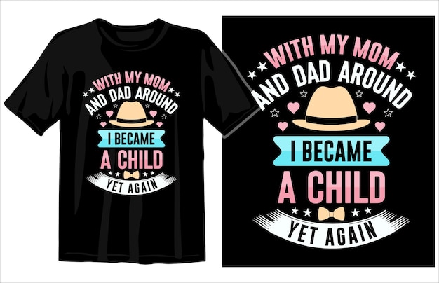 Fathers day t shirt design vector dad tshirt design papa graphic tshirt design dad svg design