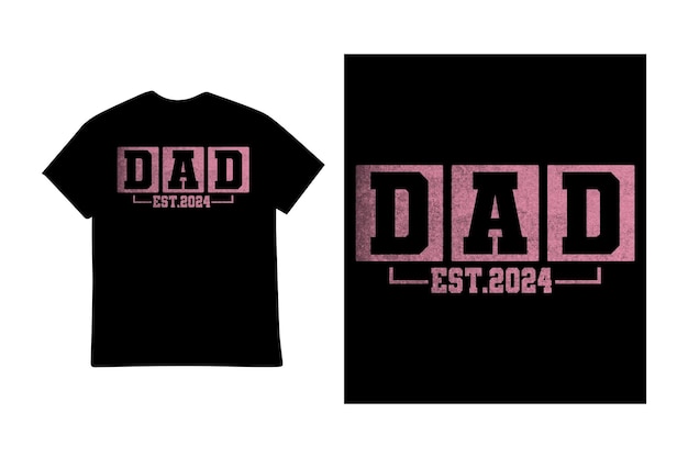 Fathers day tshirt design vector