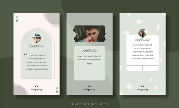 Feedback Instagram Story Template