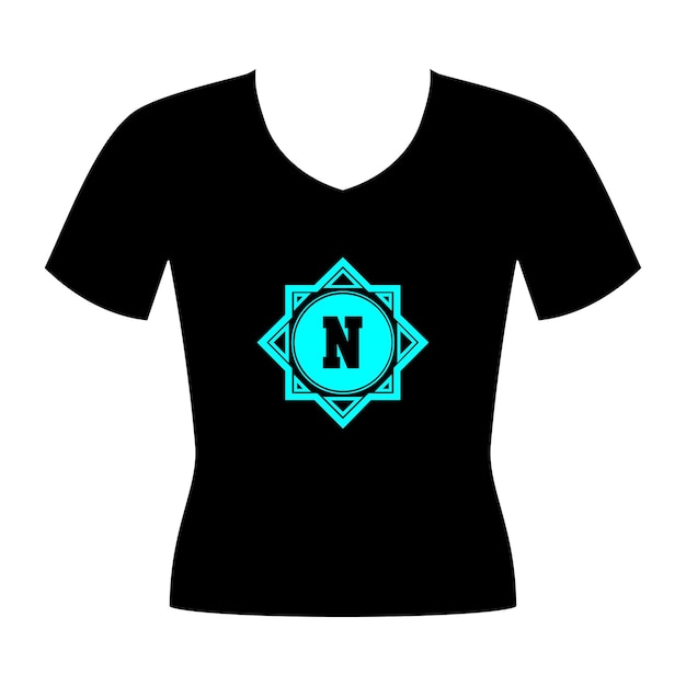 female black tshirt