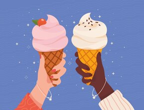 Ice cream illustrations