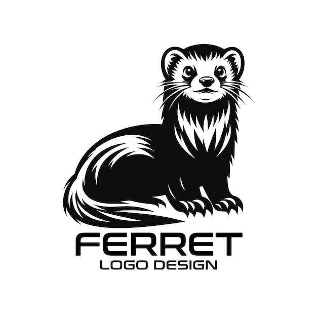 Ferret Vector Logo Design