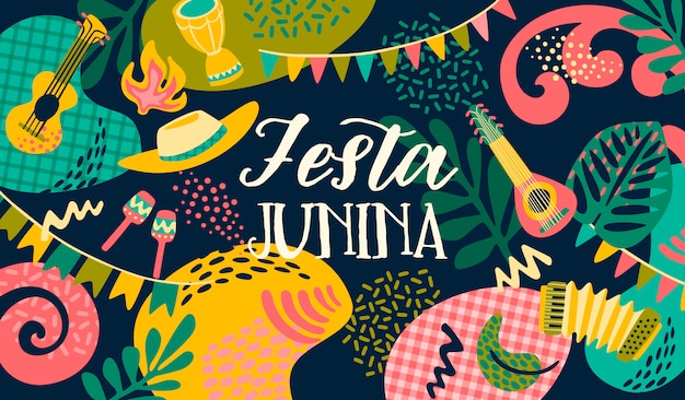 Festa Junina. Vector template