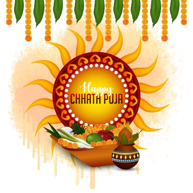 Festival of india happy chhath puja