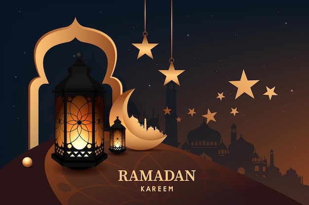 Vector festival for muslim holy month ramadan kareem vector design