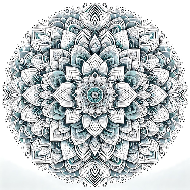 Vector festive mandala design for diwali cards