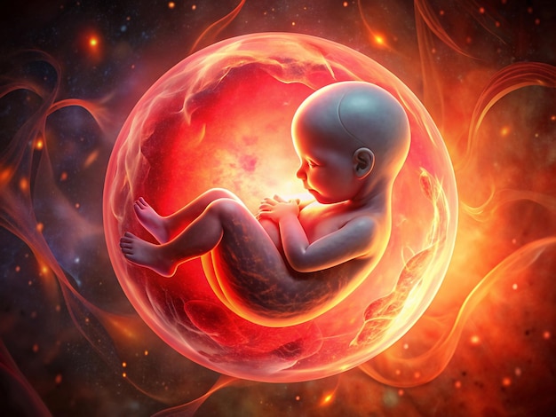 Fetus in a Cosmic Sphere