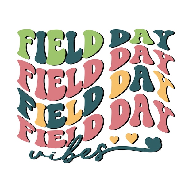 Field day vibes Retro SVG