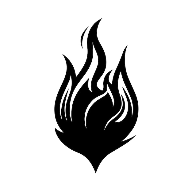 Fiery Flame logo vector illustration Fiery Flame vector Icon and Sign