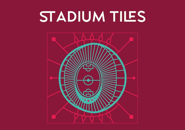 FIFA WORLD CUP 2022 Qatar Stadium Tiles