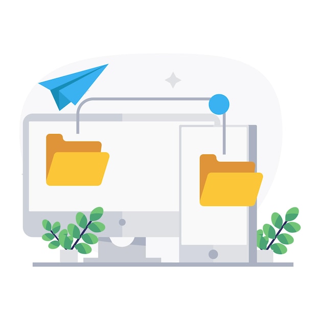 File Transfer Illustration