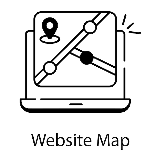 Files and Folders Linear Icon