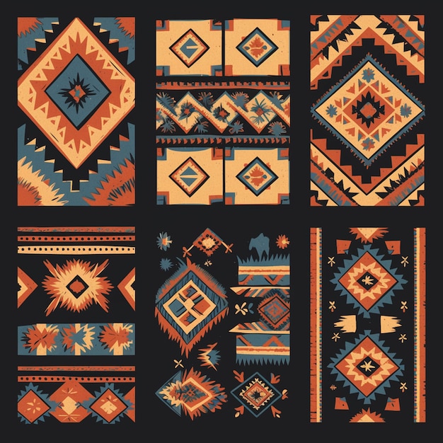 Filipino Gaddang patterns with beadwork designs