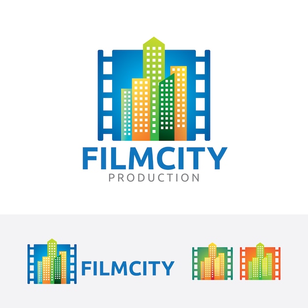 Film city logo template