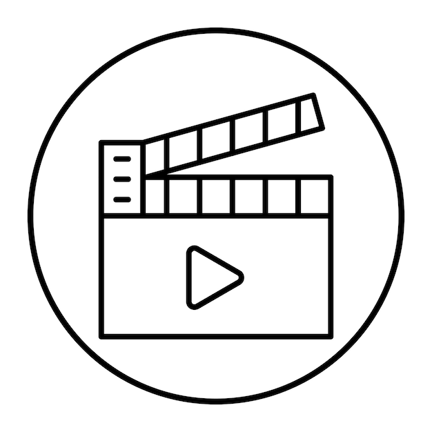 Film Clapperboard Vector Illustration