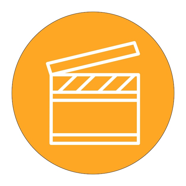 Film Studio icon vector image Can be used for Filmmaking