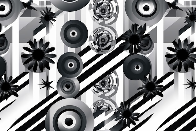 Vector film track background pattern in emo style