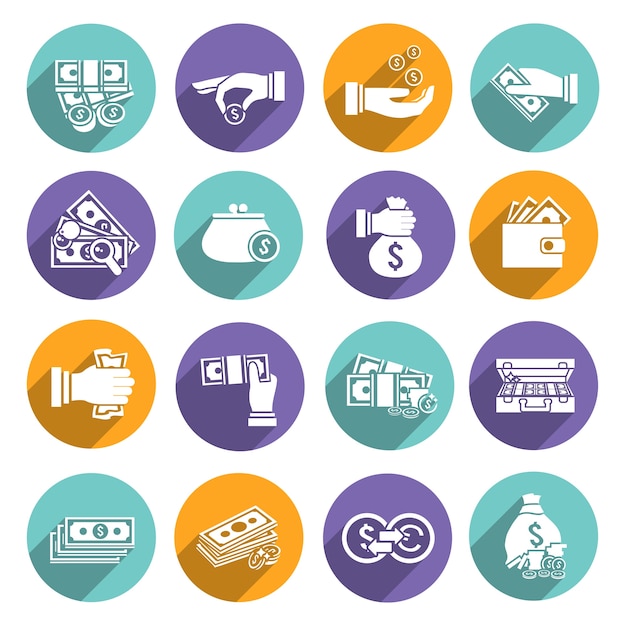 Finance icons collection