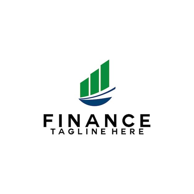 Finance logo template Accounting logo concept