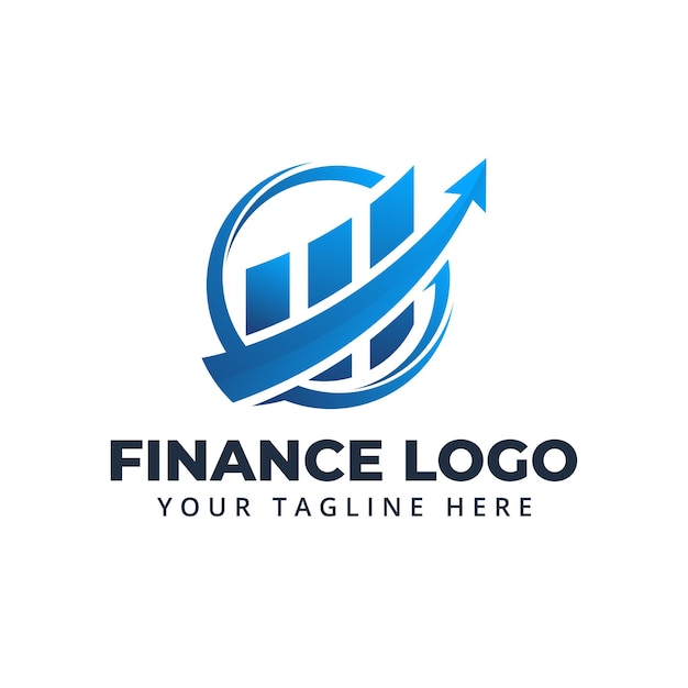 Financial Accounting Abstract Chart Arrow Logo