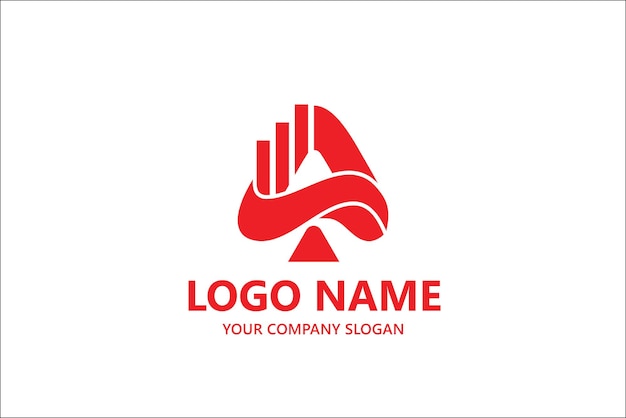 Financial investment logo template