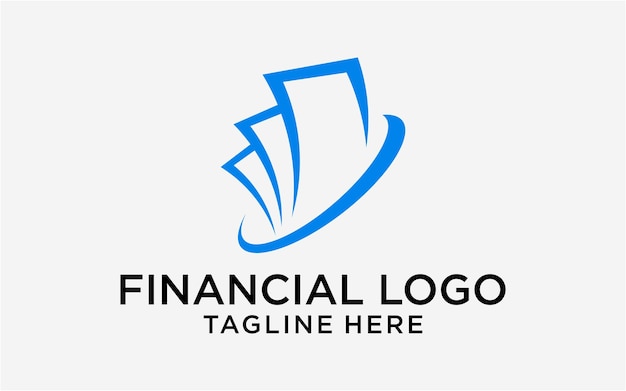 FINANCIAL LOGO MODERN SIMPLE ABSTRACT BUY MONEY