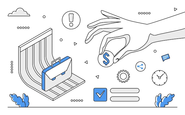 Financial personal investment portfolio