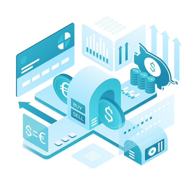 Financial stock exchanging transactions system