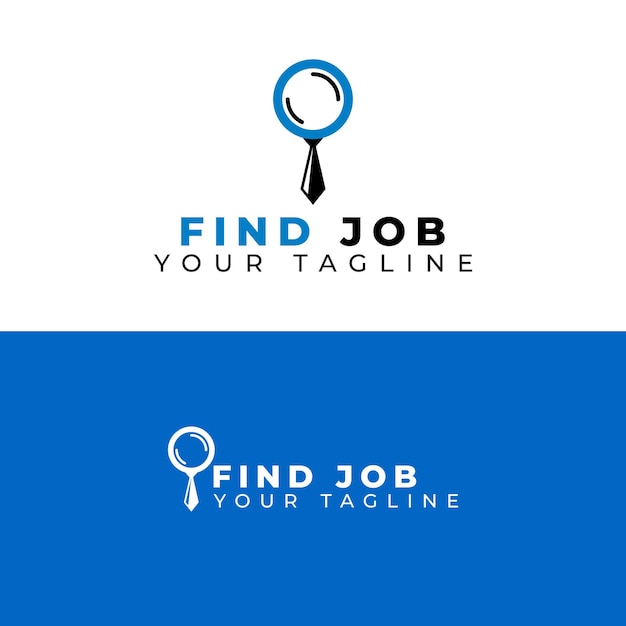 Find Job Logo Vector Illustration