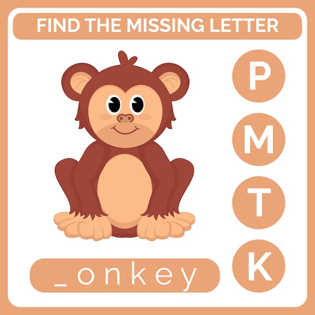 Find the missing letter worksheet