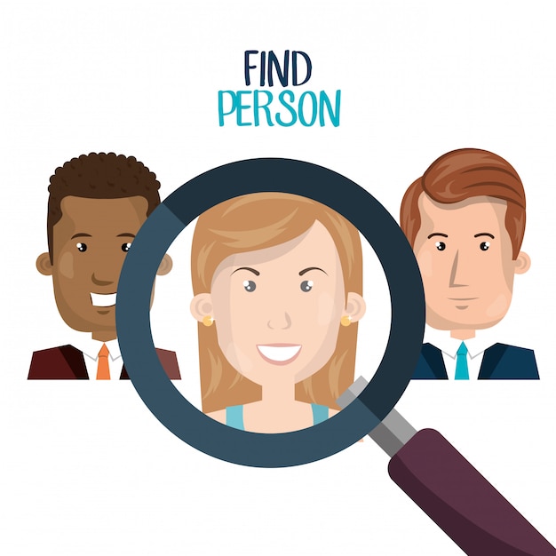 find person design 