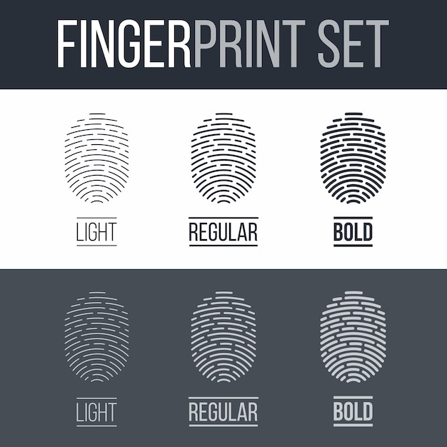 Fingerprint set