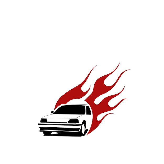 fire car logo icon