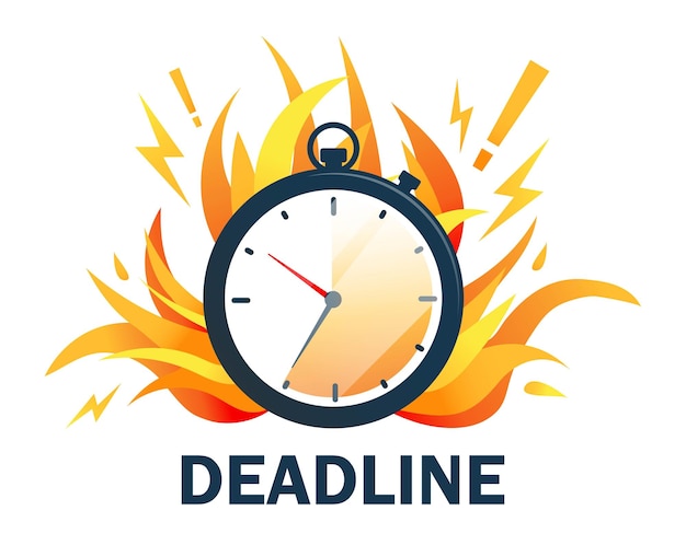 Fire clock deadline banner