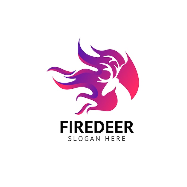 Fire deer logo