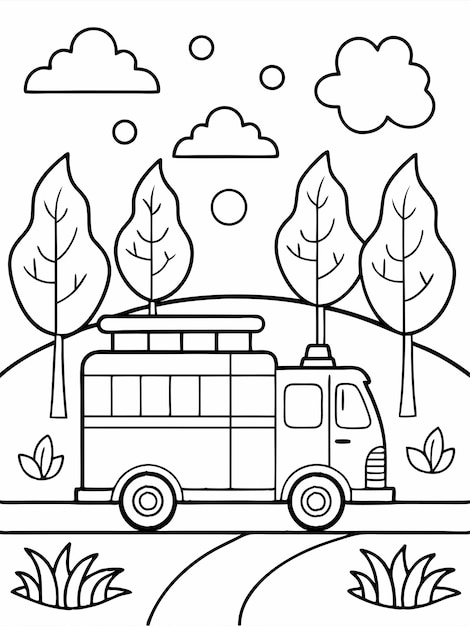 Vector fire engine heroes color your fire truck in actionpacked scenes and backgrounds