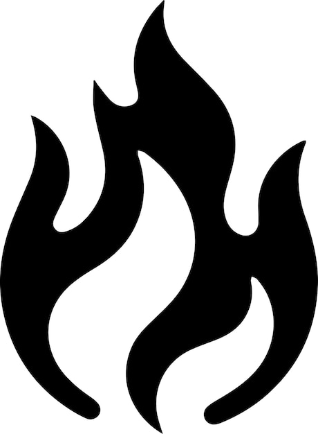 Fire Flame Icon vector art illustration 26