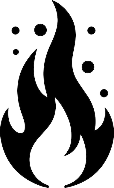 Fire Flame Icon vector art illustration 29