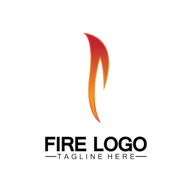 Fire Flame Logo design vector template