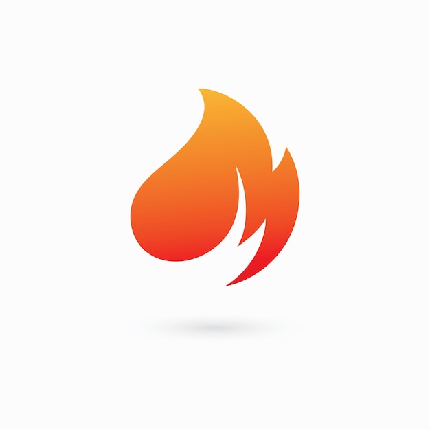 Fire flame Logo Template vector Oil gas energy logo concept