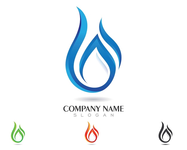 Fire flame Logo Template