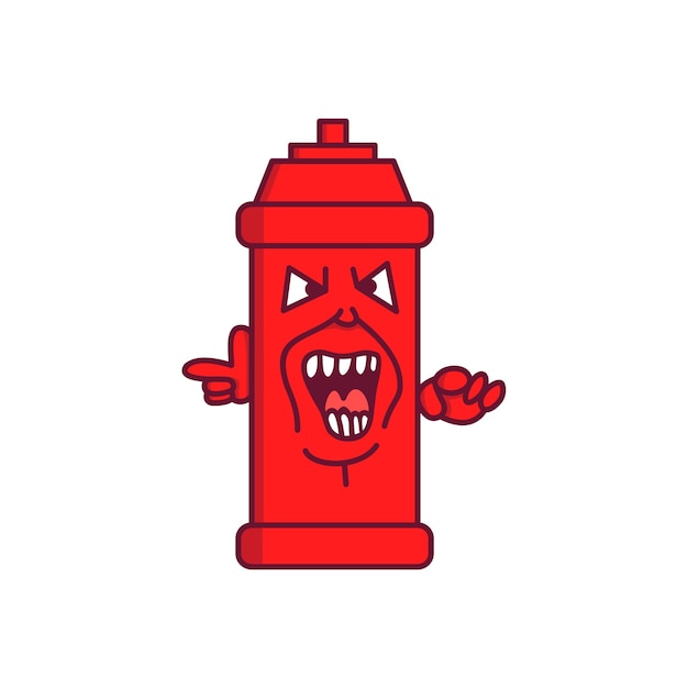 fire hydrant vektor logo design