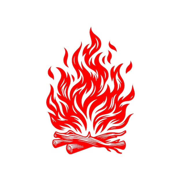 FIRE ILLUSTRATION