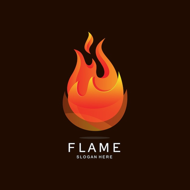 Fire logo and illustration  