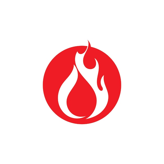 Fire logo vector illustration design