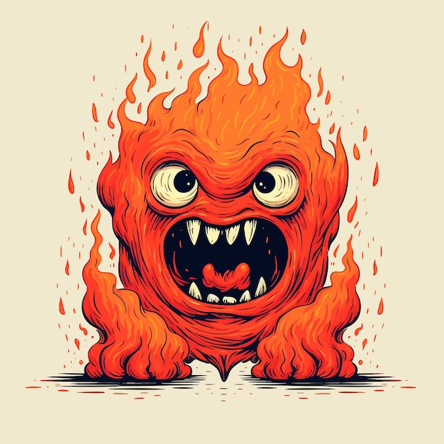 Fire monster