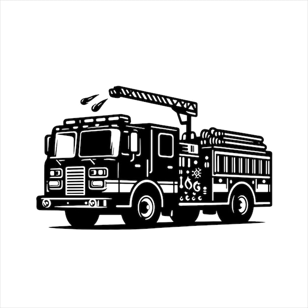 fire truck svg