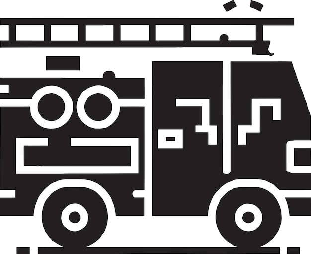 Fire Truck Vector Illustration