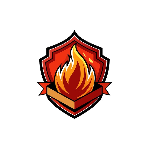 Vector fire vector logo design